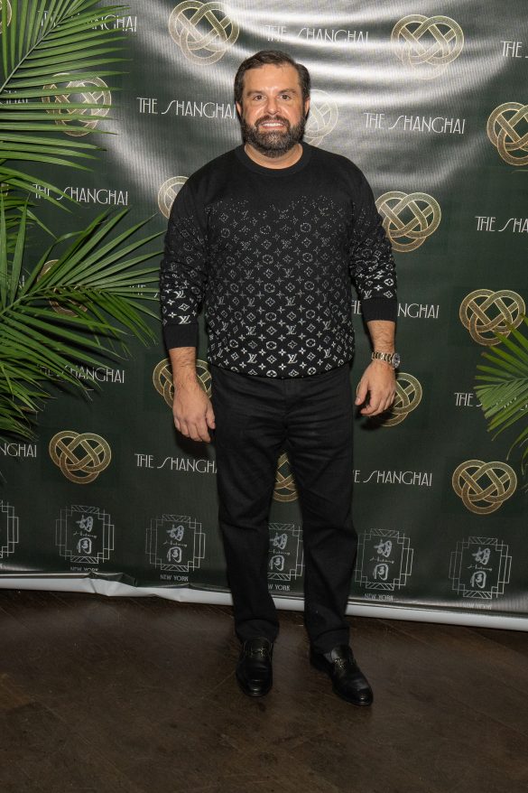Gregory Pellitteri attends the opening of Shanghai Lounge and Candace Bushnell's birthday at Hutong in New York, NY on December 8, 2022 (Photo by David Warren /Sipa​ USA)