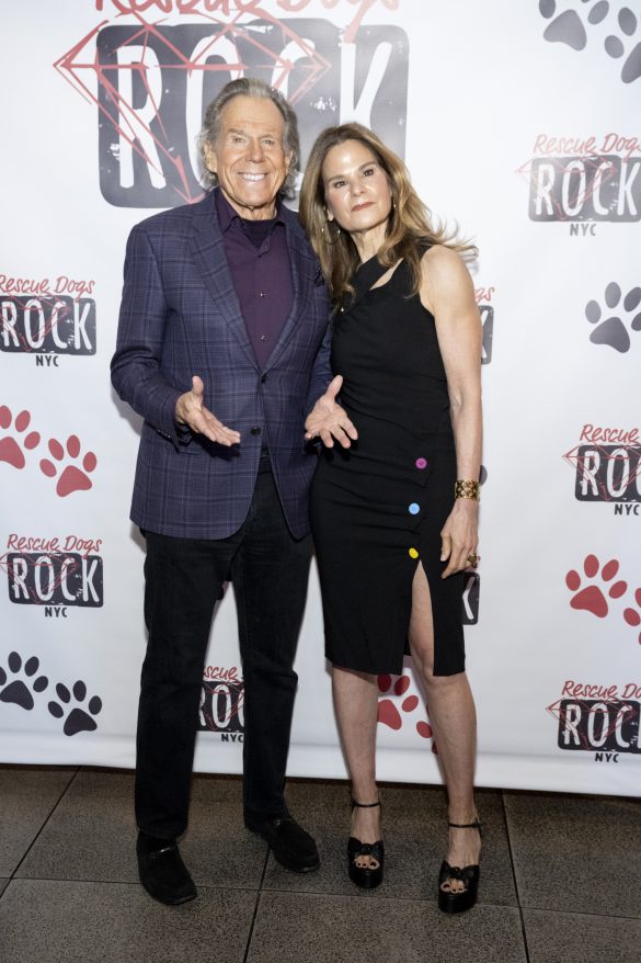 NEW YORK, NY - MAY 2: Bill Boggs and Stacey Silverstein attend Rescue Dogs Rock NYC Cocktails for Canines at Versa on May 2, 2023 in New York. (Photo by Michael Ostuni/PMC/PMC) *** Local Caption *** Bill Boggs;Stacey Silverstein