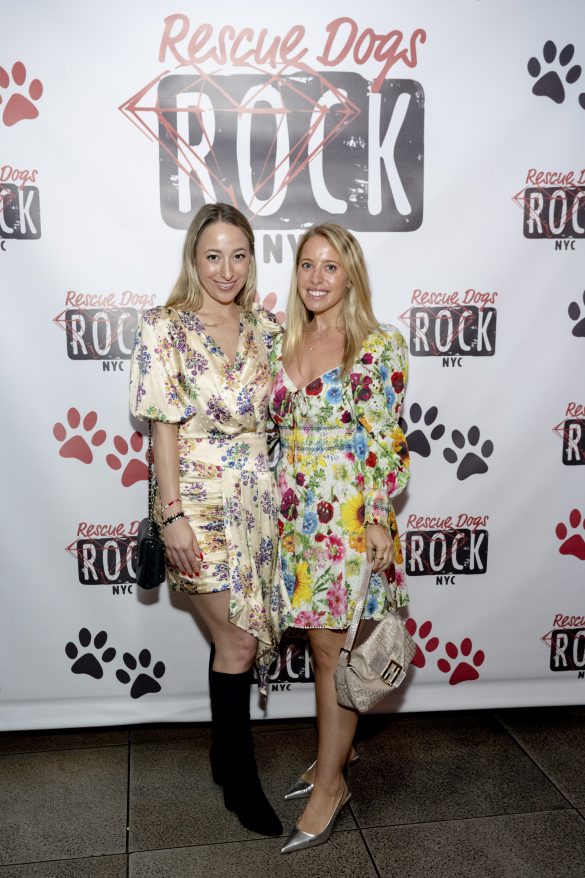 NEW YORK, NY - MAY 2: Sarah Cohen and Danielle Siegel attend Rescue Dogs Rock NYC Cocktails for Canines at Versa on May 2, 2023 in New York. (Photo by Michael Ostuni/PMC/PMC) *** Local Caption *** Sarah Cohen;Danielle Siegel