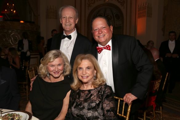 NEW YORK, NY - MAY 12: Lilliana Cavendish, Patrick McMullan, David Hochberg and Carolyn Maloney attend 67th Viennese Opera Ball Benefiting Gabrielle's Angel Foundation at The Plaza on May 12, 2023 in New York. (Photo by Sylvain Gaboury/PMC) *** Local Caption *** Lilliana Cavendish;Patrick McMullan;David Hochberg;Carolyn Maloney
