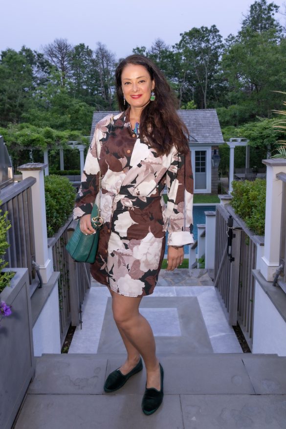 Tijana Ibrahimovic attends Evening With Diana Cochran for Francesco's Foundation in Water Mill, NY on June 24, 2023 (Photo by David Warren / Sipa​ USA)