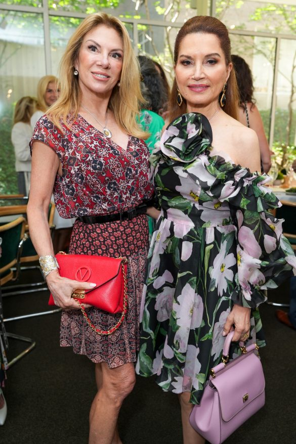 NEW YORK, NY - JULY 12: Ramona Singer and Jean Shafiroff attend Jean Shafiroff Hosts Luncheon In Honor Of Bastille Day at Michael's on July 12, 2023 in New York. (Photo by Sean Zanni/PMC/PMC) *** Local Caption *** Ramona Singer;Jean Shafiroff