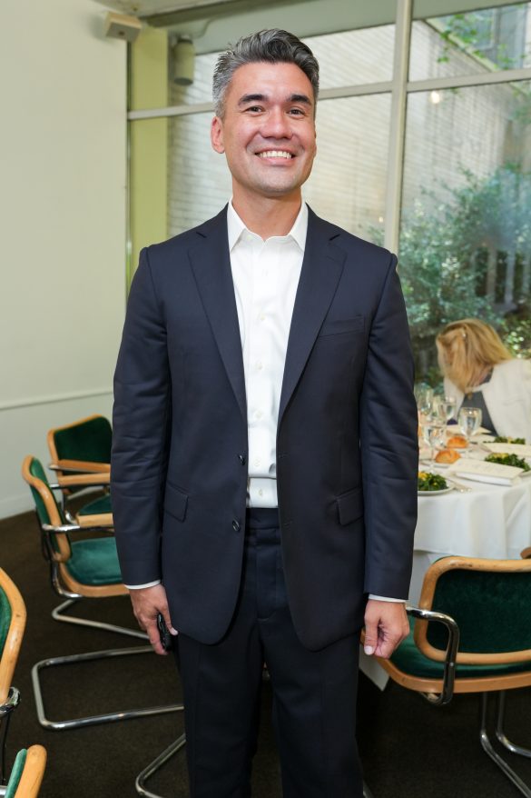 NEW YORK, NY - JULY 12: Joshua Kamei attends Jean Shafiroff Hosts Luncheon In Honor Of Bastille Day at Michael's on July 12, 2023 in New York. (Photo by Sean Zanni/PMC/PMC) *** Local Caption *** Joshua Kamei
