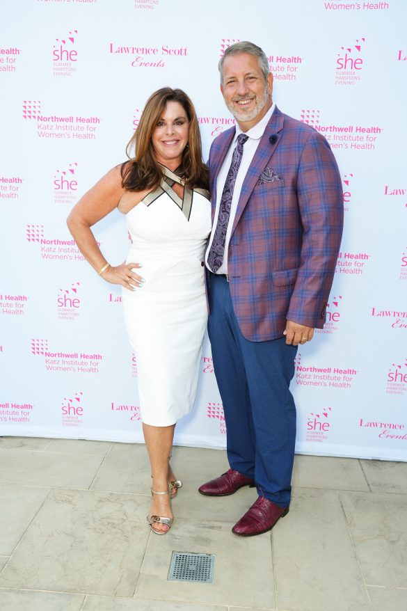 AUGUST 13: Alicia Grande and Frank Grande attend 2023/08/northwell-health-foundation-summer-hamptons-evening-she/xQAl6Mwuv0 on August 13, 2023. (Photo by Jared Siskin/PMC/PMC) *** Local Caption *** Alicia Grande;Frank Grande