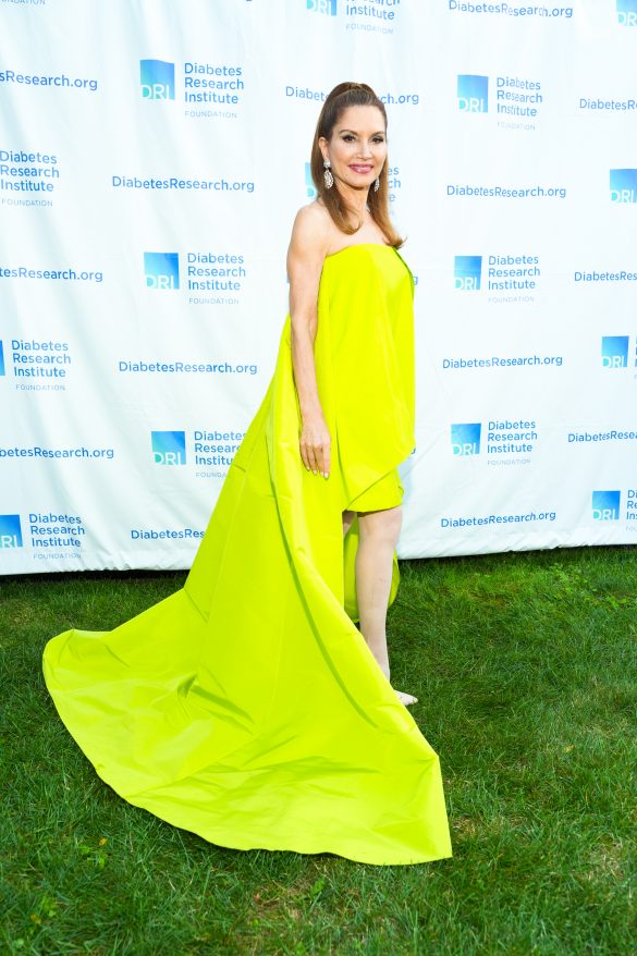 AUGUST 13: Jean Shafiroff attends Diabetes Research Institute Foundation Hamptons Garden Gala on August 13, 2023. (Photo by Sean Zanni/PMC/PMC) *** Local Caption *** Jean Shafiroff
