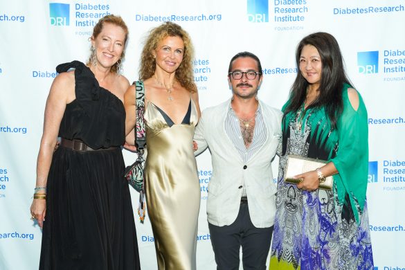 AUGUST 13: Andrea Greeven Douzet, Laura Nicklas, ? and Susan Shin attend Diabetes Research Institute Foundation Hamptons Garden Gala on August 13, 2023. (Photo by Sean Zanni/PMC/PMC) *** Local Caption *** Andrea Greeven Douzet;Laura Nicklas;?;Susan Shin