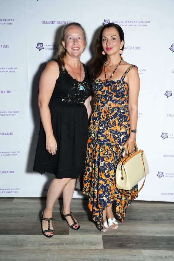 EAST HAMPTON, NY - AUGUST 15: Svetlana Sands and Yana Blackwelder attend Samuel Waxman Cancer Research Foundation Kids Cancel Cancer at The Clubhouse on August 15, 2023 in East Hampton, NY. (Photo by Jared Siskin/PMC/PMC) *** Local Caption *** Svetlana Sands;Yana Blackwelder