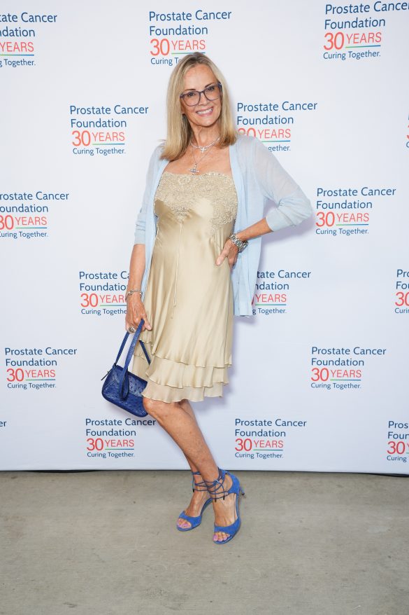 WATER MILL, NY - AUGUST 26: Bonnie Pfeifer Evans attends The Prostate Cancer Foundation's 2023 Annual Hamptons Gala at Parrish Art Museum on August 26, 2023 in Water Mill, NY. (Photo by Jared Siskin/PMC/PMC) *** Local Caption *** Bonnie Pfeifer Evans