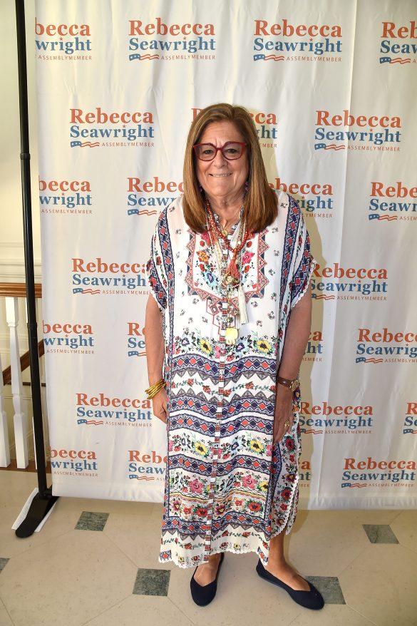 SOUTHAMPTON, NY - AUGUST 31: Fern Mallis attends Rebecca Seawright and Jean Shafiroff Host Above and Beyond Leadership Awards at Private Residence on August 31, 2023 in Southampton, NY. (Photo by Patrick McMullan/PMC) *** Local Caption *** Fern Mallis