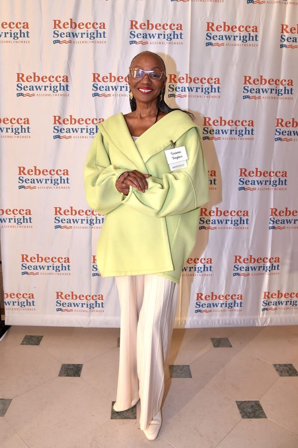 SOUTHAMPTON, NY - AUGUST 31: Susan L. Taylor attends Rebecca Seawright and Jean Shafiroff Host Above and Beyond Leadership Awards at Private Residence on August 31, 2023 in Southampton, NY. (Photo by Patrick McMullan/PMC) *** Local Caption *** Susan L. Taylor