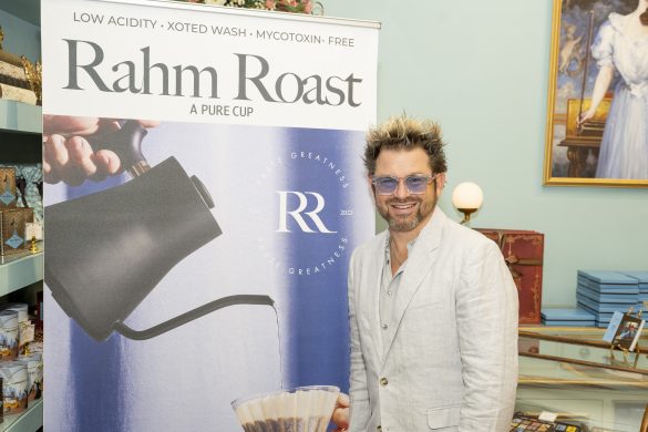 NEW YORK, NY - SEPTEMBER 7: Clayton Thomas attends Elysian & DRC Ventures Invite You To Coffee & Chocolates At Mariebelle New York at Mariebelle New York on September 7, 2023 in New York. (Photo by Michael Ostuni/PMC/PMC) *** Local Caption *** Clayton Thomas