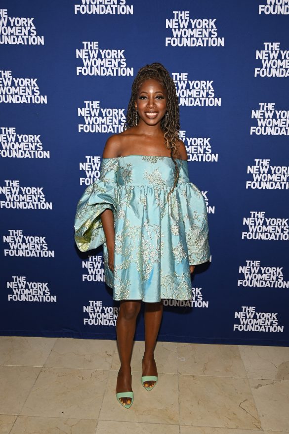 NEW YORK, NY - OCTOBER 4: Bisa Butler attends NYWF Radical Generosity Dinner at Guastavino’s on October 4, 2023 in New York. (Photo by Patrick McMullan/PMC) *** Local Caption *** Bisa Butler