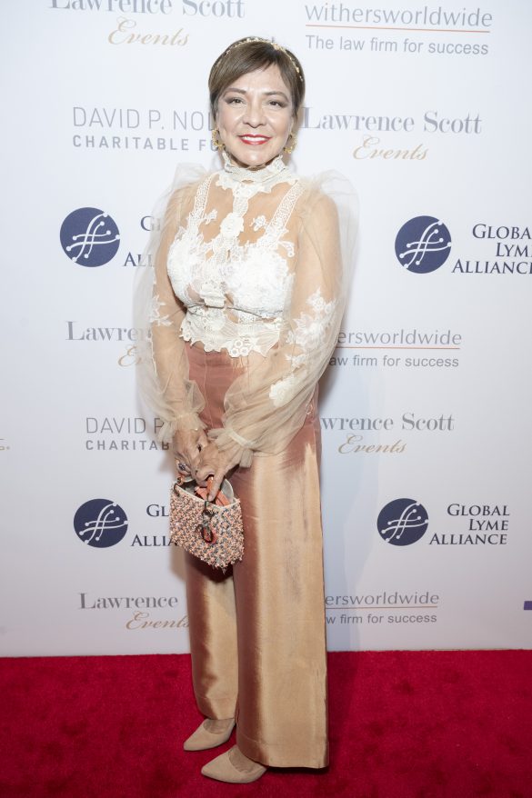 NEW YORK, NY - OCTOBER 12: Mirabel Lieberman attends The Global Lyme Alliance GLA Gala at Cipriani 42nd Street on October 12, 2023 in New York. (Photo by Michael Ostuni/PMC/PMC) *** Local Caption *** Mirabel Lieberman